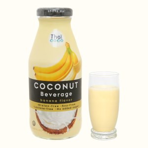 Sữa dừa Thai Coco vị dâu/ dừa chuối 280ml