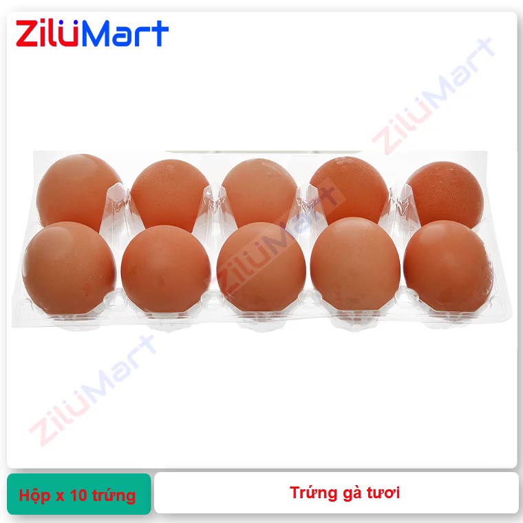 Trứng gà tươi (hộp 10 cái) thơm ngon