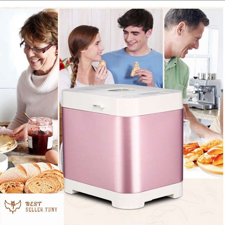 Máy làm bánh mì Nhập khẩu cao cấp 500W tiện lợi 2019 [Best Seller Tony]