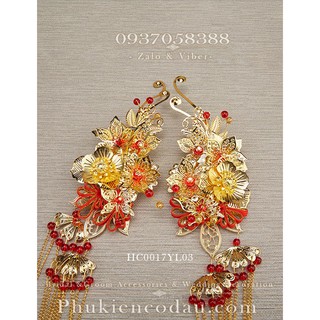 Cài tóc cô dâu cổ trang HC0017YL03