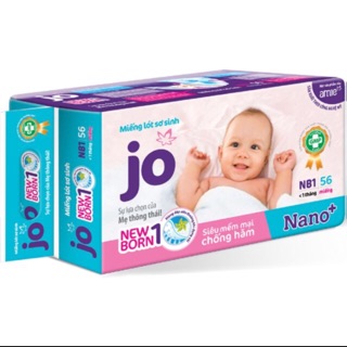 Miếng lót sơ sinh Jo 56 nano+