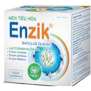 Men tiêu hóa enzik hộp 100 viên