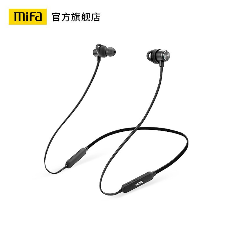 ✴♨❈mifa S1 thể thao tai nghe bluetooth không dây treo cổ từ tính đơn và đôi chạy loại đeo nhỏ trong thời lượng pin cực