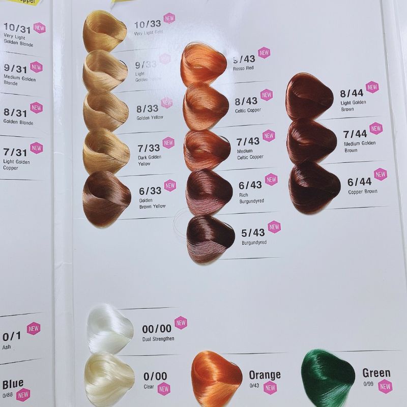 màu  nhuộm Chibas lên màu cực chuẩn - trợ nhuộm