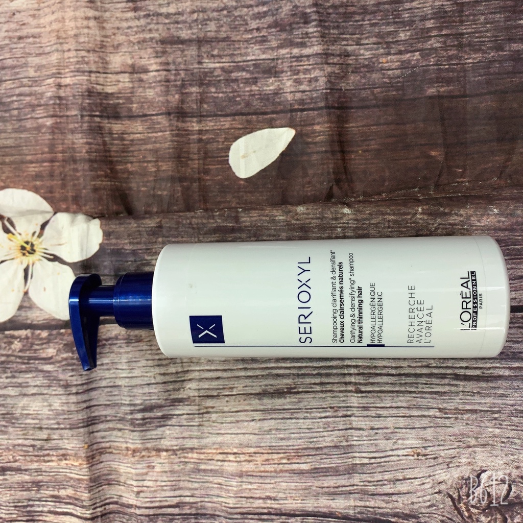 Dầu gội xả làm dày tóc và kích thích mọc tóc Loreal Serioxyl