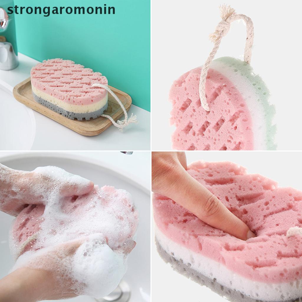 Bông tắm bọt biển massage tẩy tế bào chết tiện dụng