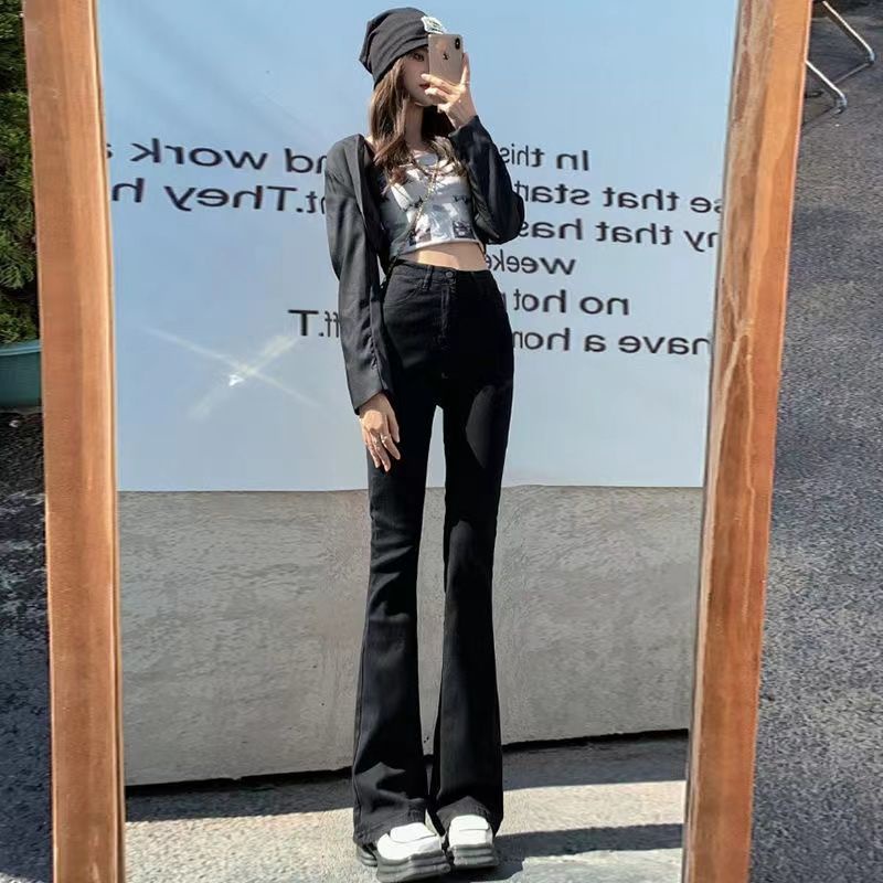 Jiashucheng Quần Dài Lưng Cao Dáng Ôm Thời Trang Xuân Hè Mới Cho Nữ