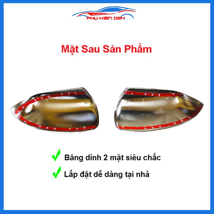 Ốp gương Camry 2012-2013-2014-2015-2016-2017 mạ crom bảo vệ chống trầy trang trí làm đẹp xe