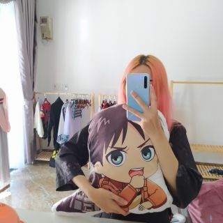 Gối ôm anime Natsu- Eren- Levi