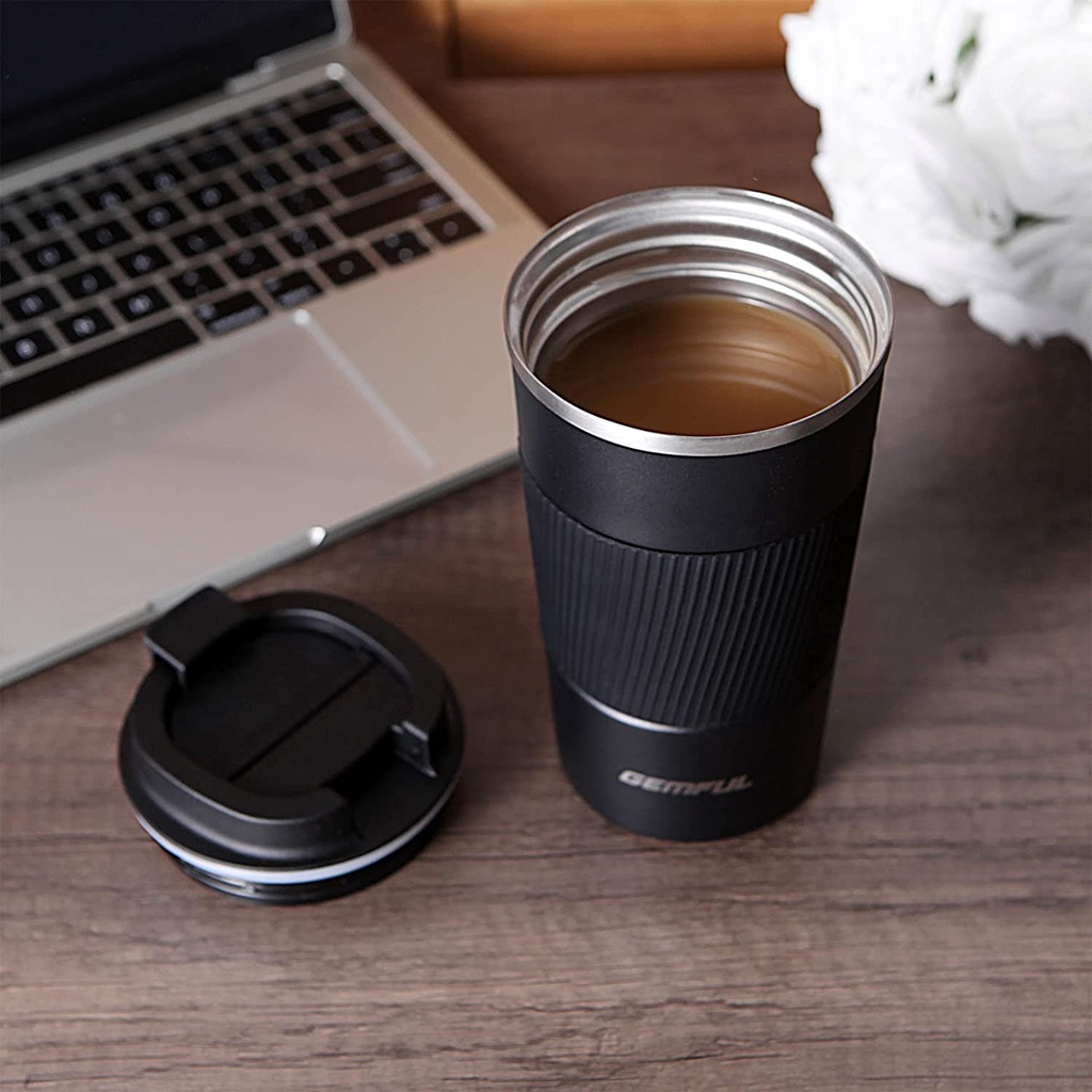 Bình giữ nhiệt Bình nước giữ nhiệt bằng thép không gỉ 510ml đựng cà phê chất lượng cao bình nước giữ nhiệt
