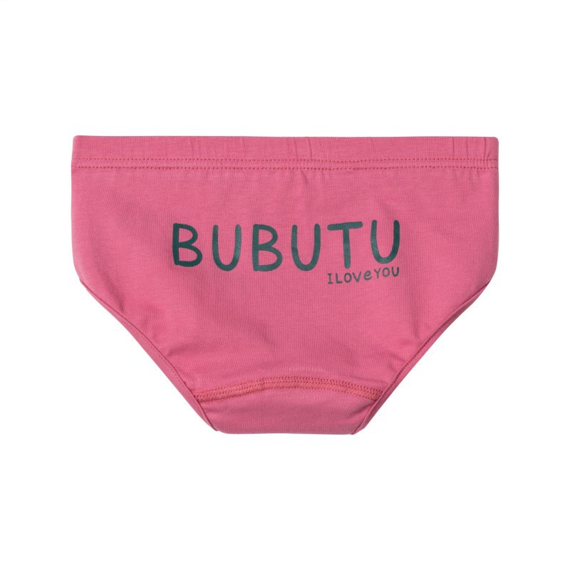Quần Lót Cotton Thoải Mái In Họa Tiết Chữ Cho Bé Gái 3-12 Tuổi