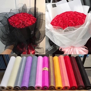 Lưới gói hoa size lớn cuộn 9 mét
