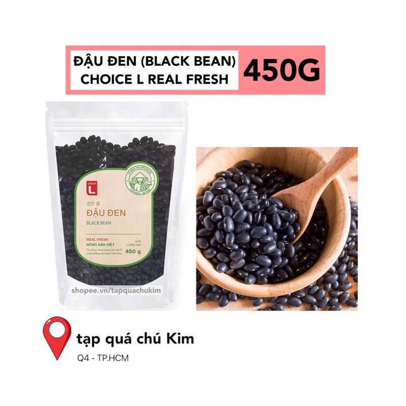 Đậu đen CHOICE L gói 450G - tapquachukim