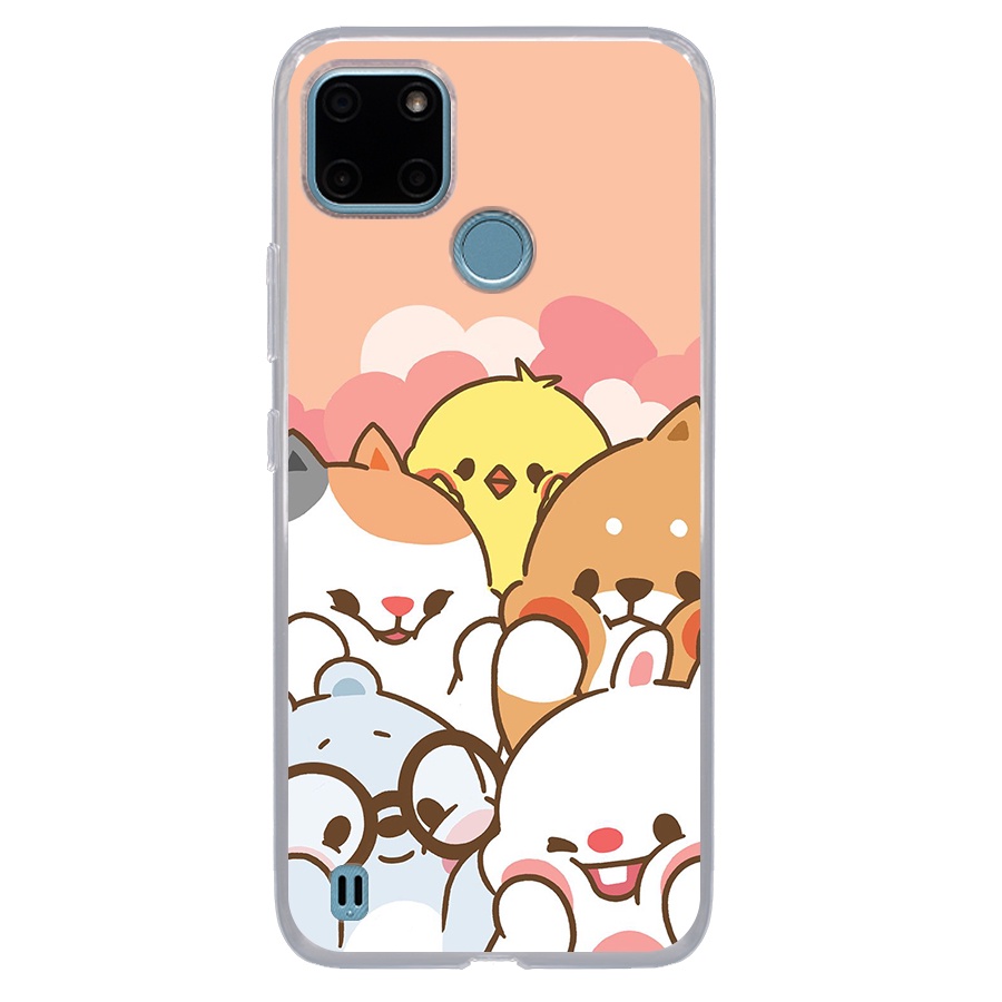 Ốp Lưng Realme C21Y C21 3GB 4GB TPU Ốp Nhựa Viền Dẻo Đen Toàn Bộ In Hình Nhiều Mẫu Chống Sốc Cao Cấp Phần A Handtown
