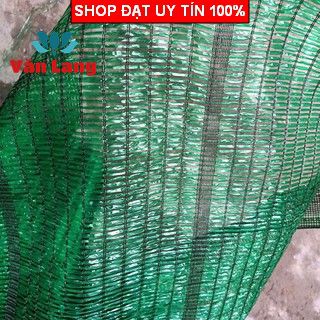 lưới che nắng thái khổ rộng 2m - dài 10m , che lan, che vườn màu xanh và màu đen - Chính Hãng