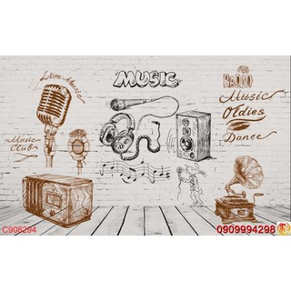 TRANH DÁN TƯỜNG 3D COFFE, TRÀ SỮA, CÀ PHÊ
