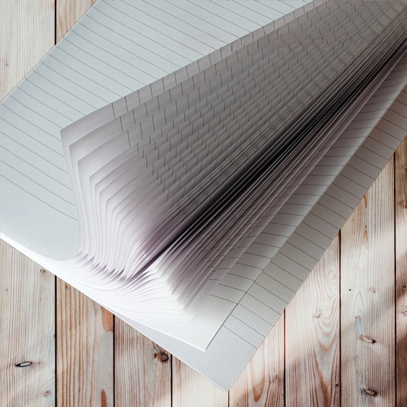 Giấy kẻ ngang 2 mặt  - Giấy manh 20x30