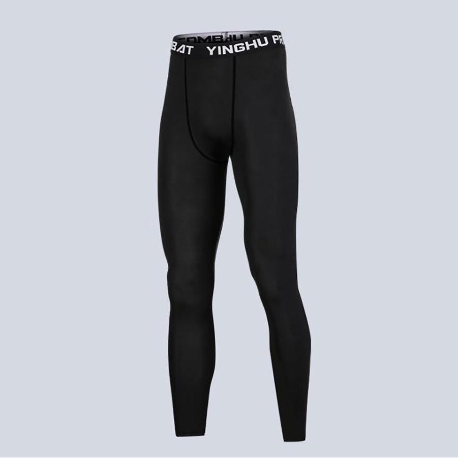 Quần Legging -Quần Giữ Nhiệt Nam Chuyên Tập Gym Màu Đen