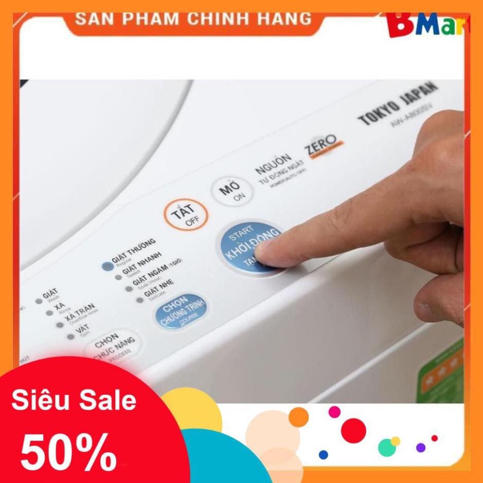 [BMART] Máy giặt Toshiba 7kg AW-A800SV, Hàng chính hãng - Bảo hành 1 năm  - BM NEW