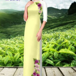 Vải áo dai in 3D