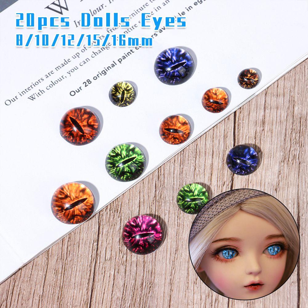 RAINBOW Set 20 / 10 Cặp Mắt Động Vật Giả Cho Búp Bê