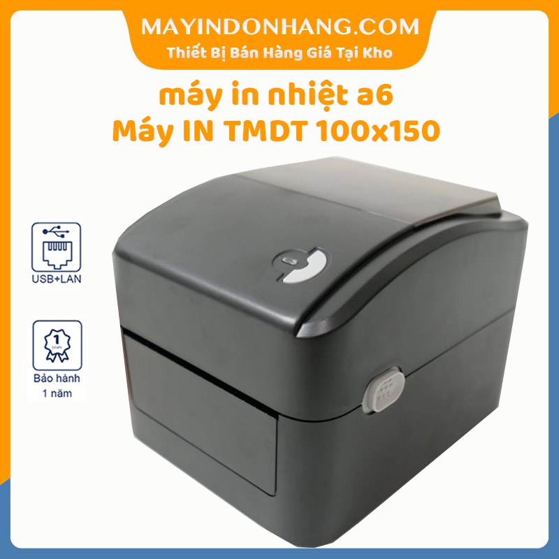 Combo sản phẩm máy in nhiệt khổ A6, in đơn hàng TMDT Chuyên in đơn Shopee Xprinter 420B - ATP 420B USB + LAN