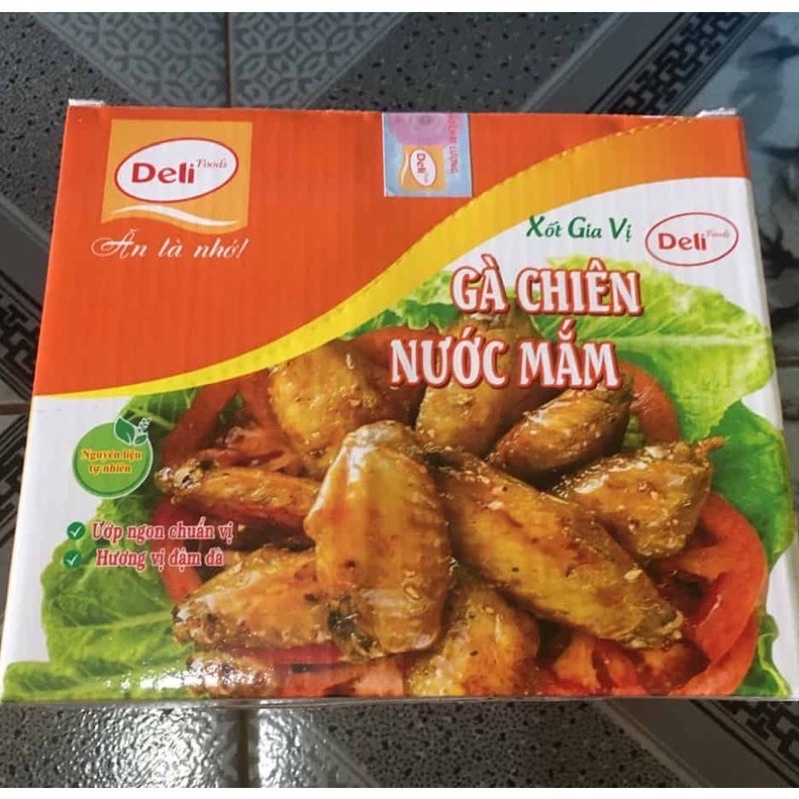 Sốt gia vị gà chiên nước mắm thơm ngon đậm đà gói 80g