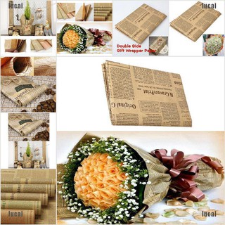 Giấy Kraft 2 mặt gói quà tặng phong cách vintage chuyên dụng