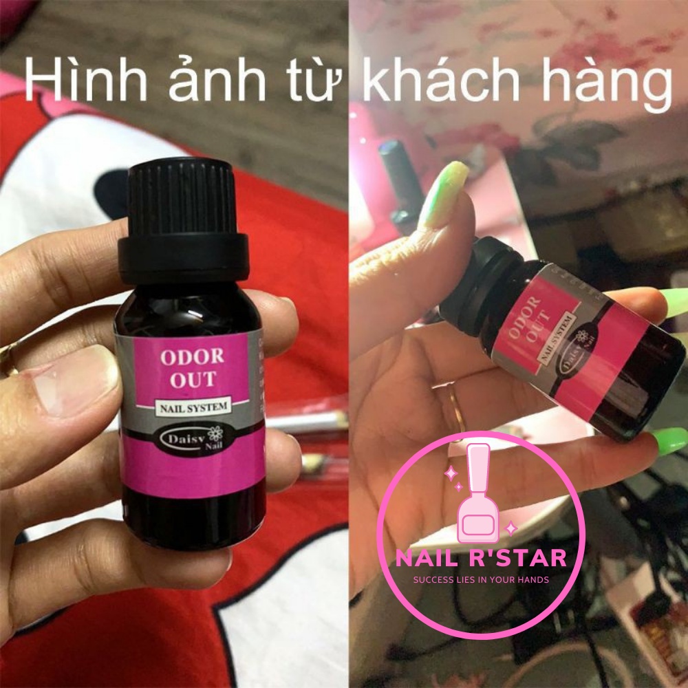 Chai khử mùi lưu huỳnh Odor Out - Dung dịch khử mùi ngành Nail chuyên dụng NAIL R’STAR