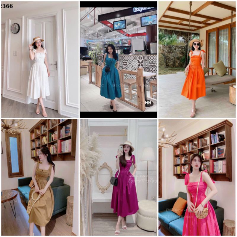 💢Váy 2s cúc bọc xinhh dã mannn💥💥