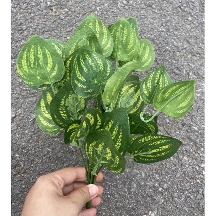 Cây Lá Nhựa nhiều mẫu, cành lá trang trí gốc cây, chậu cây, tường cỏ, cắm điểm hoa handmade