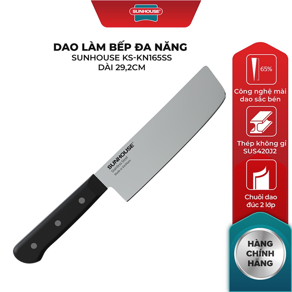Dao thái Sunhouse KS-KN165SS