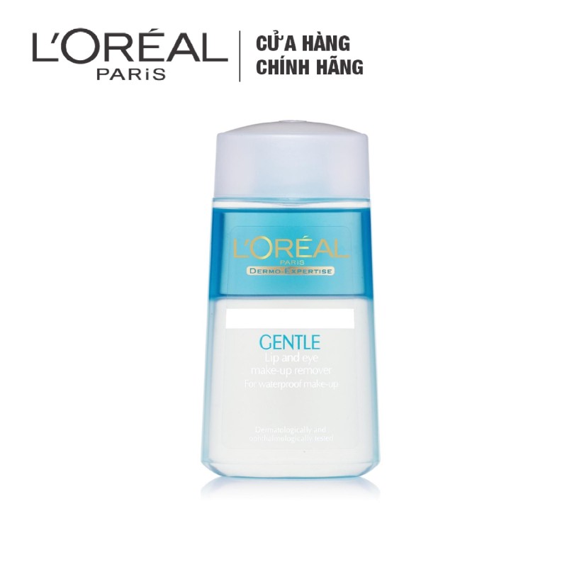 Nước tẩy trang mắt và môi L'Oreal Paris Gentle Care 125ml