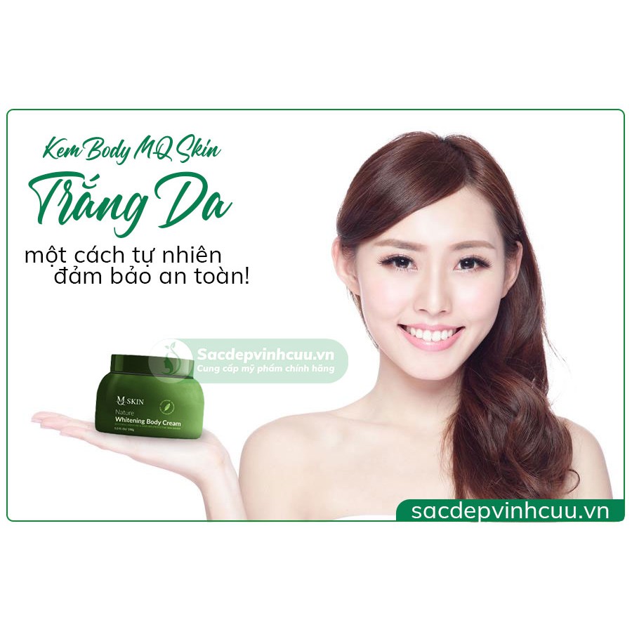 Kem body dưỡng trắng Tinh Thể Diệp Lục MQ - skin | BigBuy360 - bigbuy360.vn