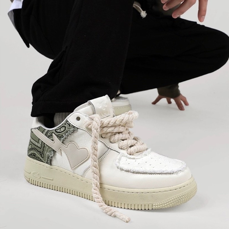 Cat & Sofa Green G Sneakers - Auth Giày sneaker trendy