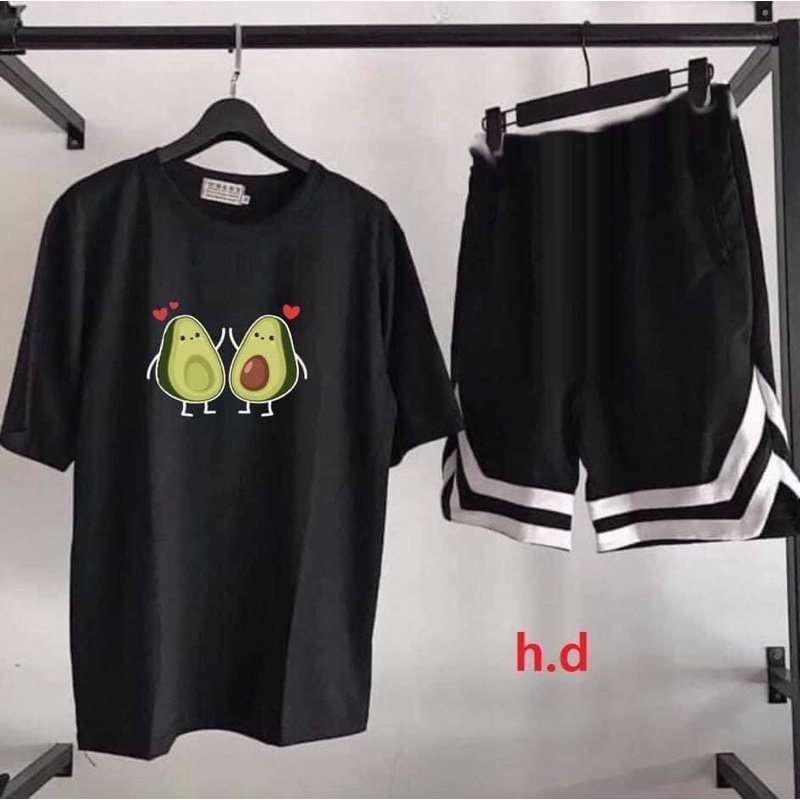 Sét áo 2 bơ + quần đùi V TH6
