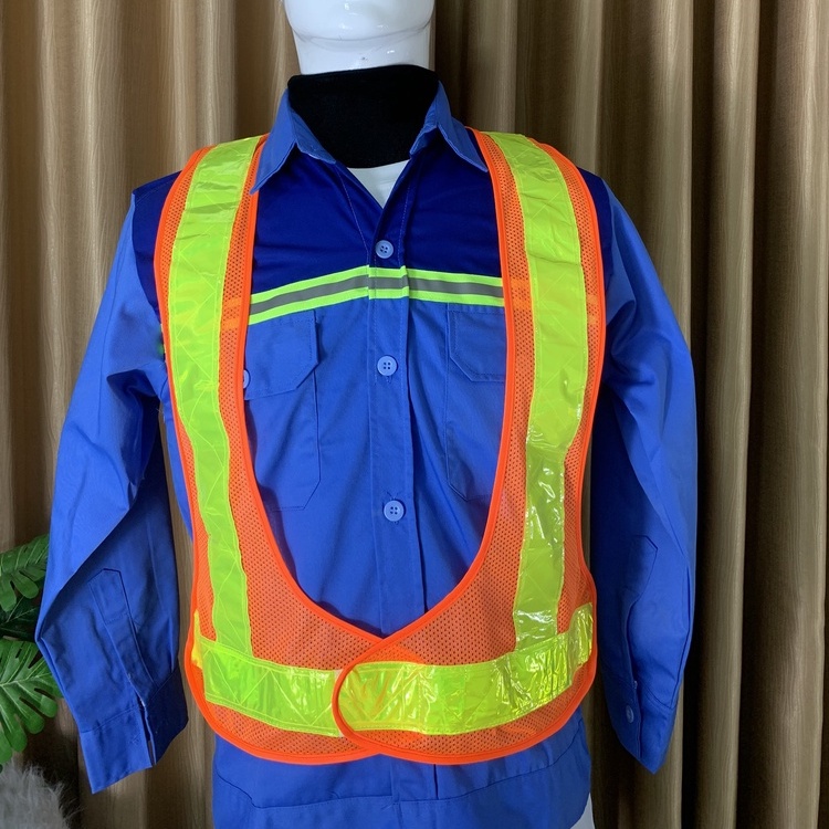 Áo lưới phản quang cho công nhân bảo hộ lao động công trường