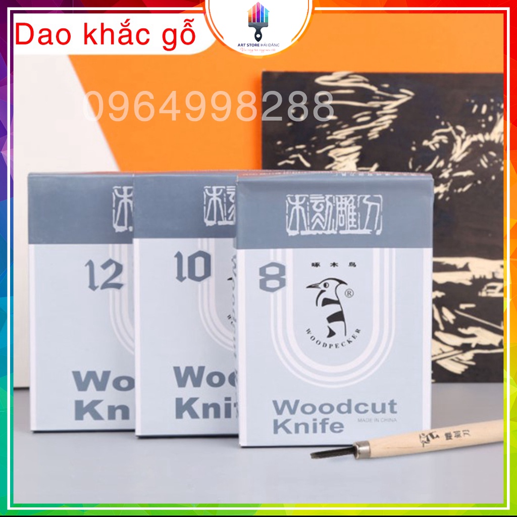 Bộ dao khắc gỗ