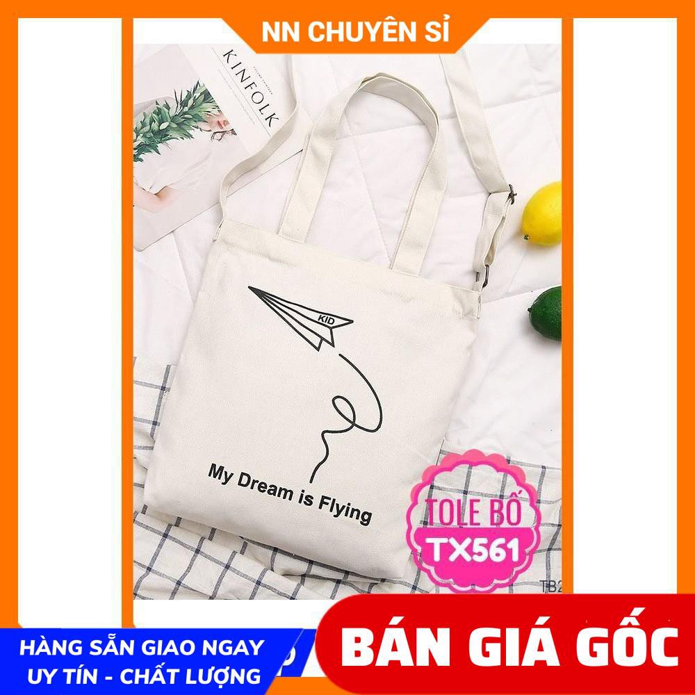 TÚI TOTE IN CHỮ XINH XẮN TX561⚡ẢNH THẬT⚡TÚI XÁCH GIÁ RẺ ⚡ TÚI TOTE BỐ