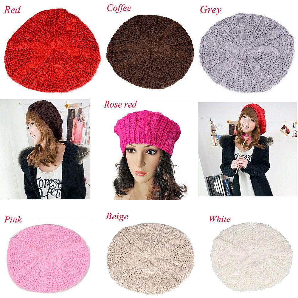 EUCA Mũ Len Beanie Nữ Giữ Ấm