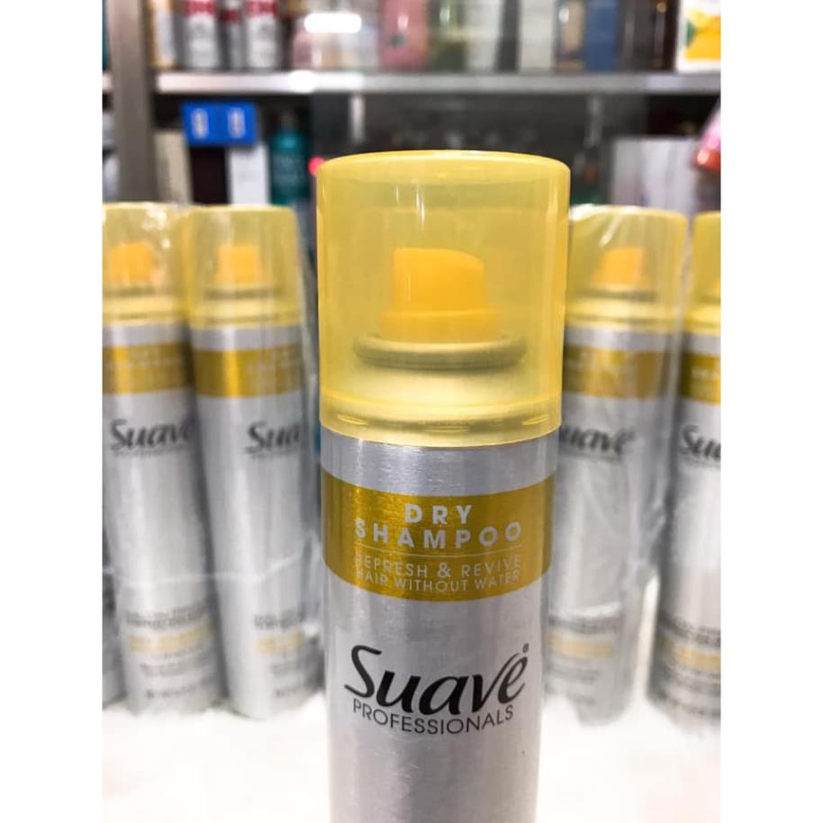 Dầu gội khô Suave dry shampoo Professionals 121g giúp phục hồi tóc