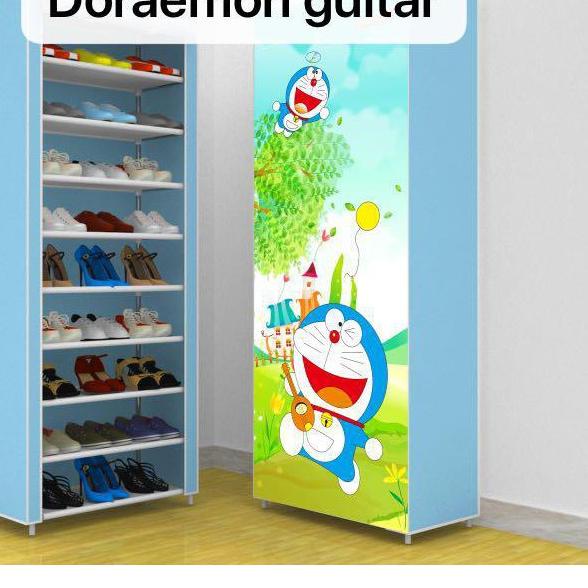 Giá Để Giày 10 Tầng Hình HELLO KITTY / DORAEMON / SPIDERMAN LY4