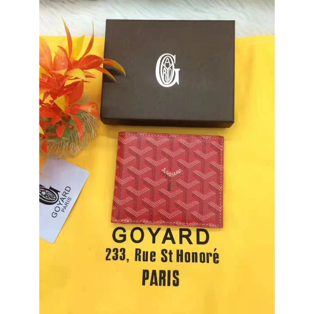 Ví da ngắn Goyard Gaoy 2021 thiết kế thời trang phong cách Hàn Quốc