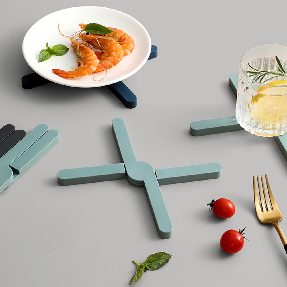 Thảm Lót Nồi/Cốc Chịu Nhiệt Chống Trượt Có Thể Gấp Gọn Tiện Lợi