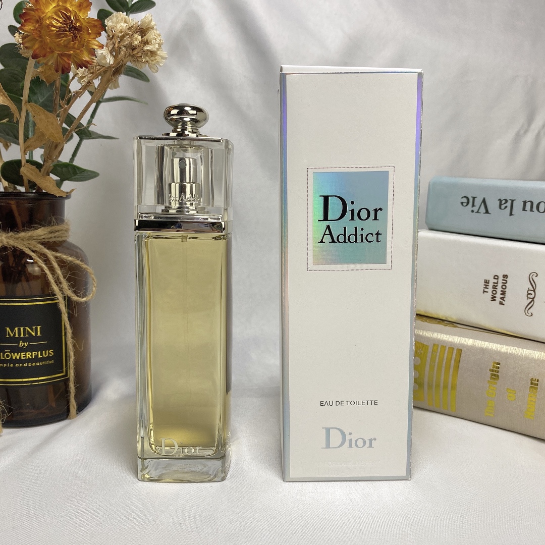 (Hàng Mới Về) Nước Hoa Dior Addict Màu Hồng / Xanh Dương / Vàng 100ml Cho Nữ