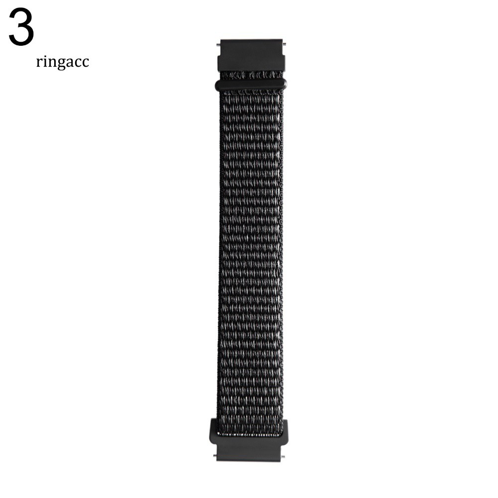 Dây Đeo Chất Liệu Nylon 22mm Dành Cho Đồng Hồ Ticwatch Huawei Gt Active