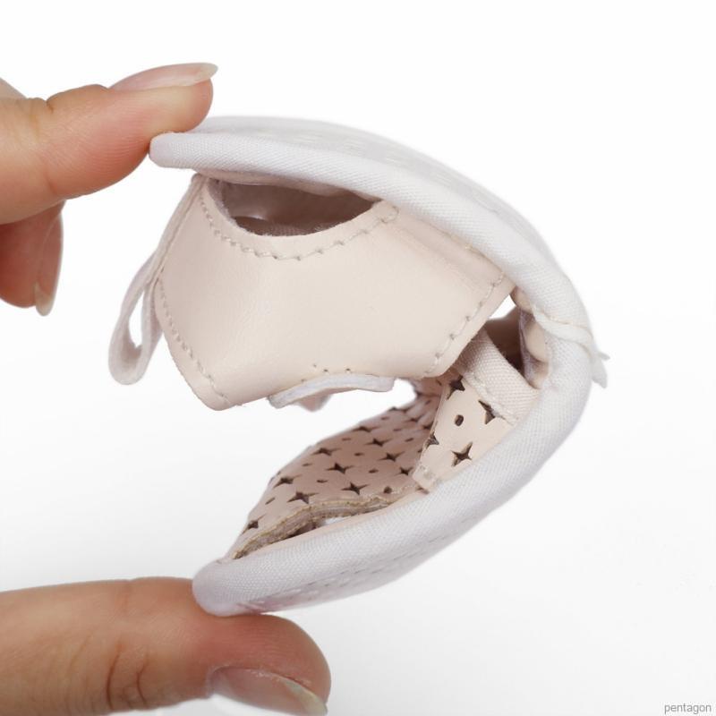 Xăng đan da PU đế mềm chống trượt thoáng khí cho trẻ em 0-18 tháng tuổi