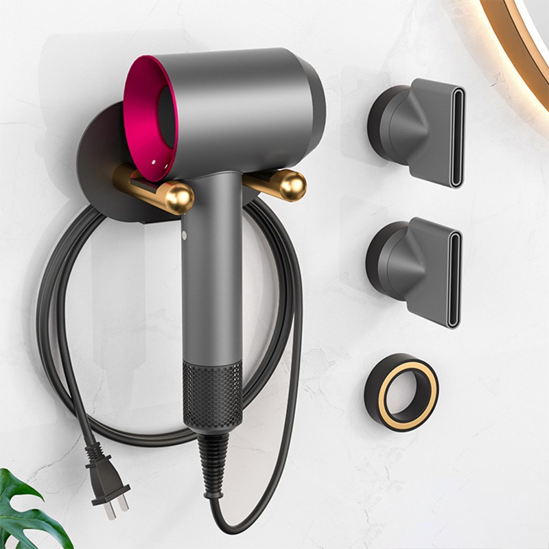 Giá đỡ máy sấy tóc MEIDOO gắn tường bằng nhôm cao cấp