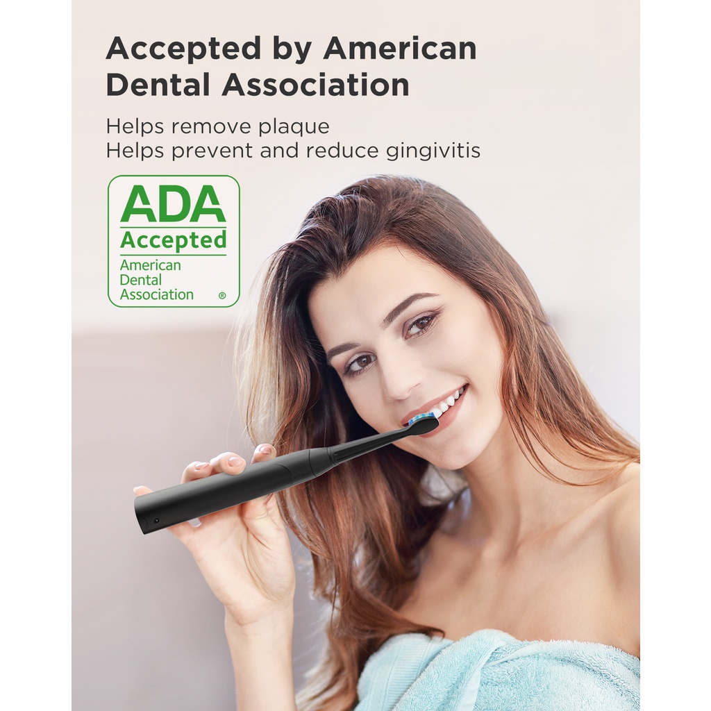 Bàn chải điện Fairywill 2306 với 8 đầu bàn chải