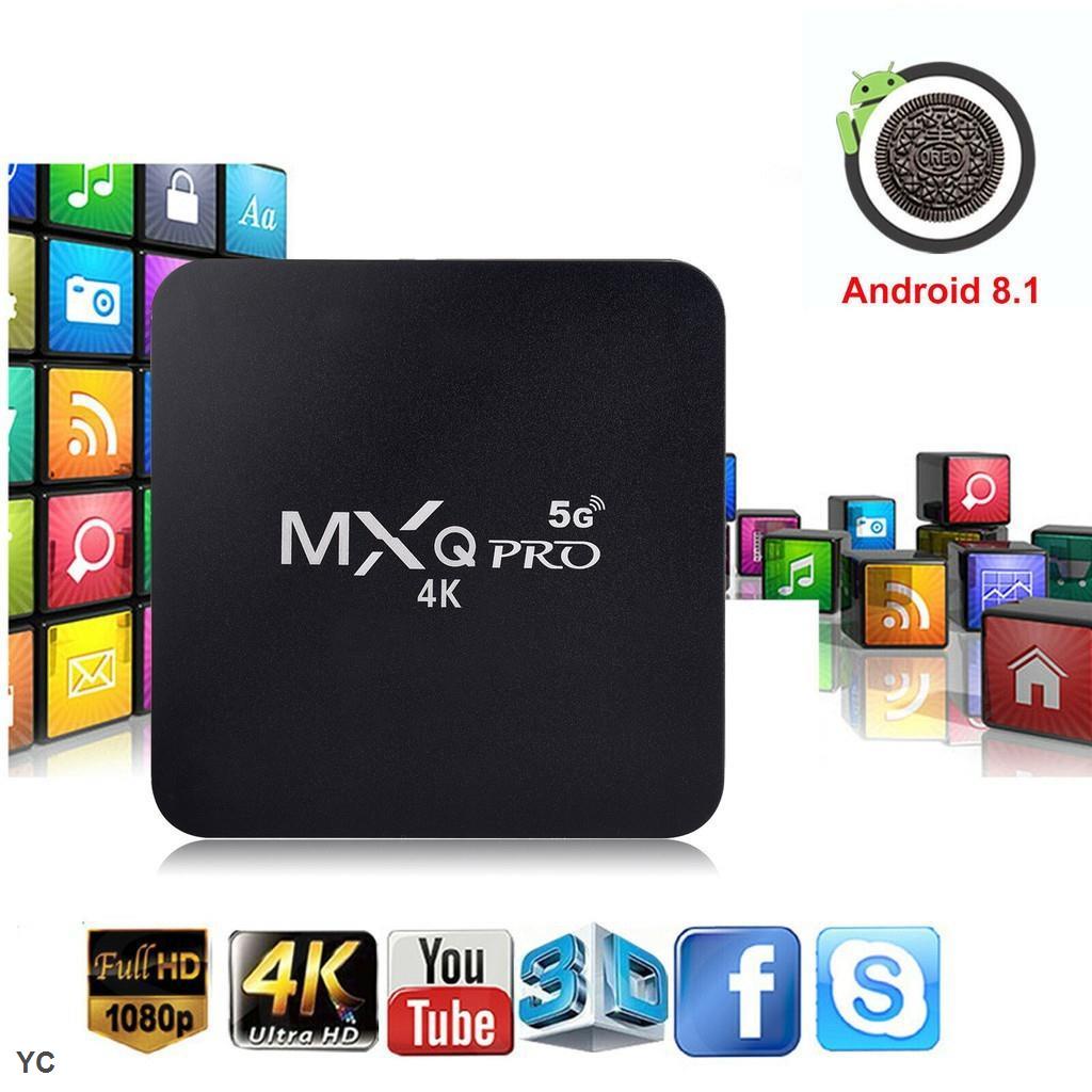 Đầu Tv Box 8gb + 128gb Android MXQ Pro 4k ChấT LượNg Cao